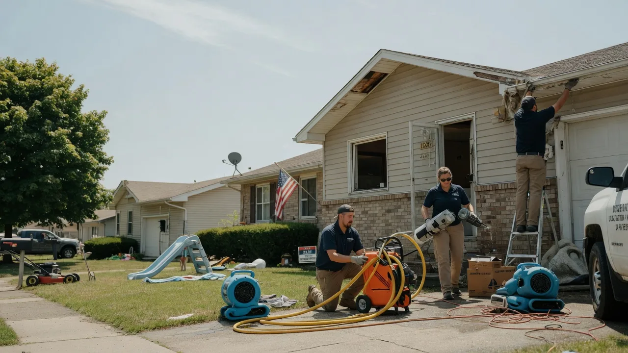 Water Damage Restoration in Wardville, OK near me